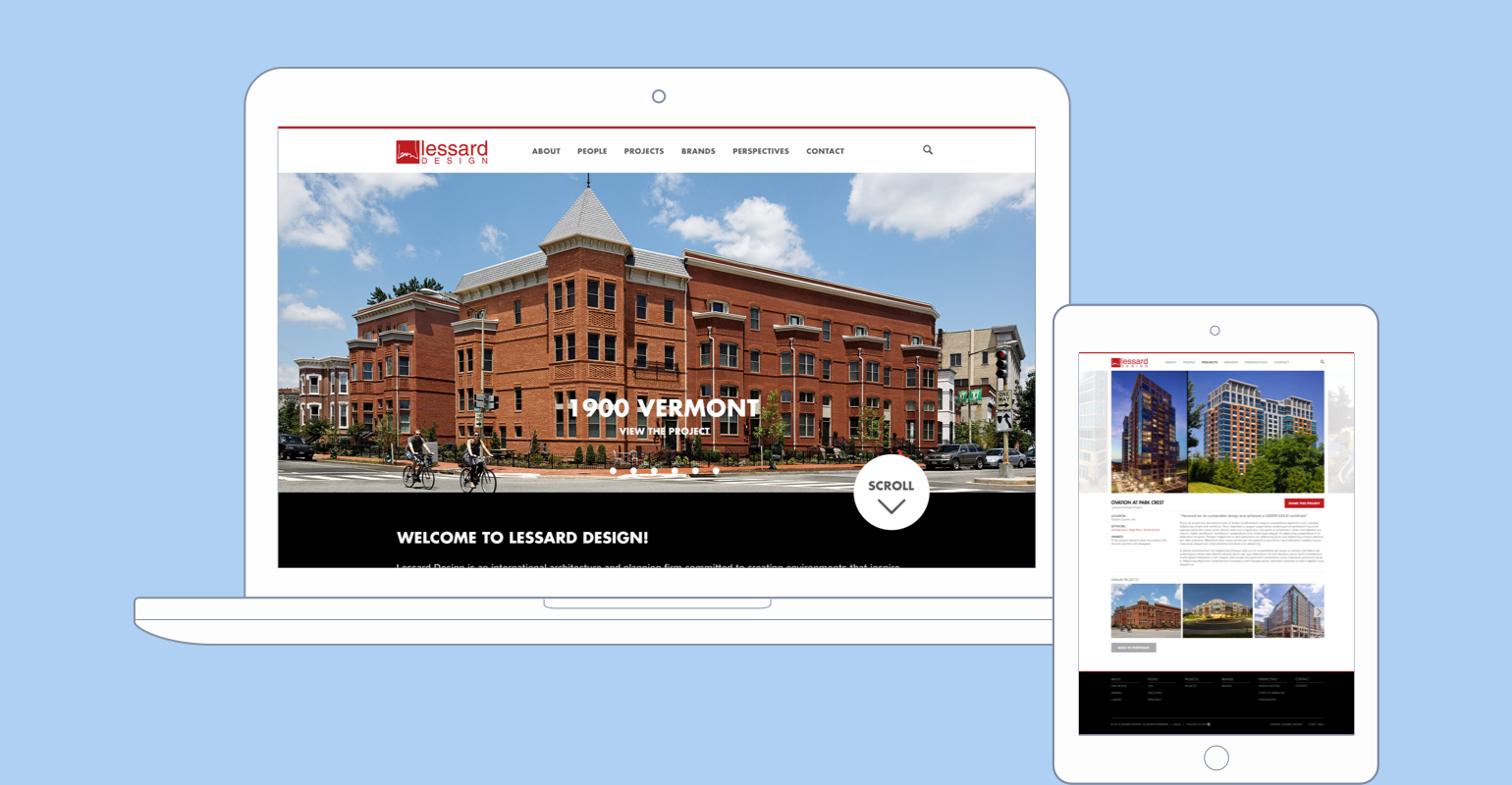 Lessard Design Website